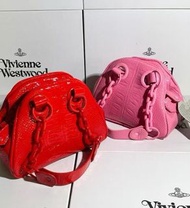 Vivienne Westwood 西太后 新款 蛇紋保齡球包