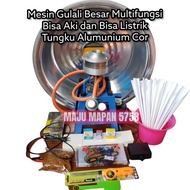 (COD) Promo Mesin Gulali Multifungsi Bisa Aki dan Bisa Listrik Murah Lengkap Komplit Banyak Bonus / 