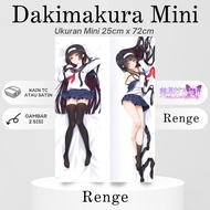 DAKIMAKURA Mini RENGE Anime Pillow Waifu Mini Bishoujo Mangekyou Tsumi to Batsu no Shoujo