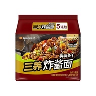 Samyang Noodles with Soybean Paste Domestic Noodles with Soy Sauce Korean Style Noodles with Soybean