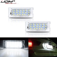 iJDM Xenon White OEM-Fit 3W Full LED For 2004-2009 BMW E83 X3 &amp; For BMW 2001-2006 E53 X5 License Plate Light,Can-bus