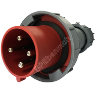 [ 1ชิ้น ] พาวเวอร์ปลั๊ก ผู้ต่อสาย SFN-0342 4 ขา 63A 380V 3P+E พาวเวอร์ ปลั๊ก ปลั๊กเพาเวอร์ ต่อสายไฟ 