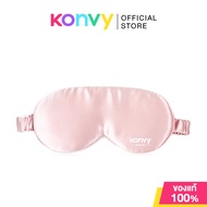 Konvy Natural Silk Sleep Mask 3D-Shaped คอนวี่ ผ้าปิดตาผ้าไหมมัลเบอร์รี่ รูปทรง 3มิติ สีชมพู
