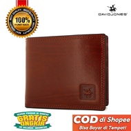 Tokokoe - Men's Wallet model Sleep Material Premium Leather Folding Wallet - David Jones 18-918 Brown