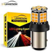 1pc Ruiandsion 10-30V 1156 1157 BAY15D T20 P21W W21W/5W P21/5W LED Bulb White Yellow Auto Signal Lig