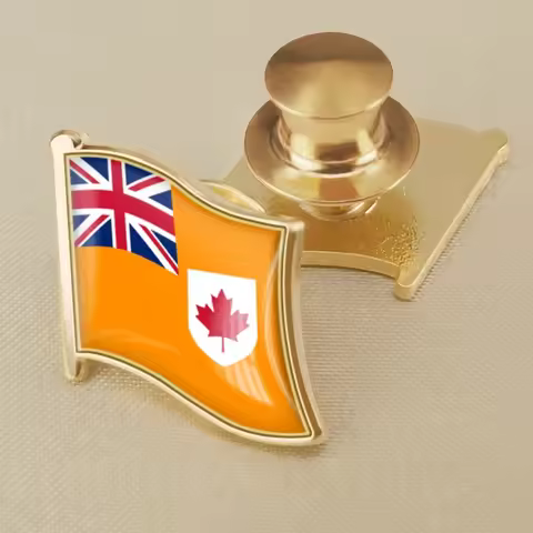 Grand Orange Lodge of Canada Flag National Emblem Brooches Badges Lapel Pins