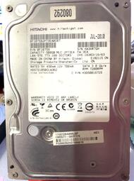 HITACHI 500G 3.5吋硬碟 HDS721050CLA362 無壞軌 研究 報帳 救資料的最愛NO.935