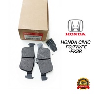 HONDA CIVIC REAR DISC BRAKE PAD CIVIC FC CIVIC FE CIVIC FK CIVIC FK8R