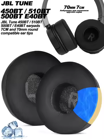 Earphone pads For JBL Tune 450BT / 510BT 500BT / E40BT 7CM and 70mm replacement Earpads