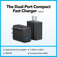 Anker PD 20W USB C Charger Fast Wall Charger for iPad Pro iPhone 15 Charger AirPods for iPhone 17/16