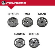 Fouriers Bicycle Computer Mount Holder Adapter Conversion For GARMIN BRYTON WAHOO MIO Giant Bike Com