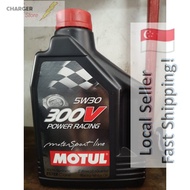 READY STOCK! 🇸🇬 Seller🇸🇬 Motul 300v 5w-30 car engine oil 2L