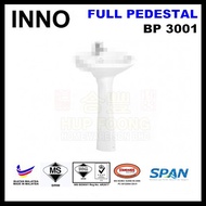 INNO (BP 3001) Ceramic full pedestal only-without basin (for basin wb2001/2002/2003/2009)