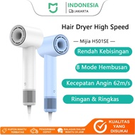 Mijia Hair Dryer H501 SE - Hair Dryer 62m/s, 200J Ion, 620g Light, 8 Modes, Fast Drying