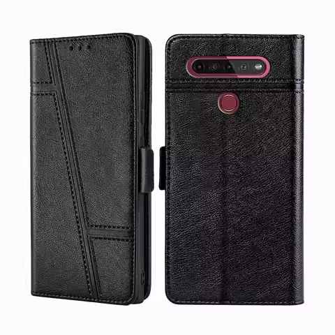 Flip Cover For LG G7 G8 G8X Luxury Wallet Case For LG V30S V50 ThinQ K61 K42 K20 2019 V30 Holder Coq