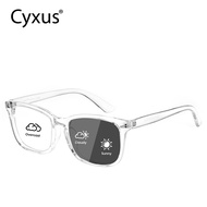 Cyxus anti blue light glasses  For Men Women cermin mata photochromic sunglasses uv400 8082i34