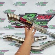 Kou Mahachai super open Spec pipe 51mm for Tmx 125 155 Rusi tc 125 155 Bajaj ct 100 125 Sniper135 Sniper150 Raider 150 carb /fi Euro 125 150 Pinoy 125 150 Canister pipe big elbow AHM Redleo Aun Charama Nueng Navin Nlk Daeng sai4