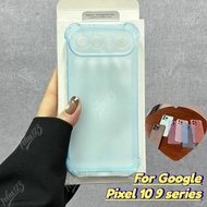 For Google Pixel 10 9 Pro XL Candy Color Shockproof Transparent Matte Silicone Case For Google Pixel