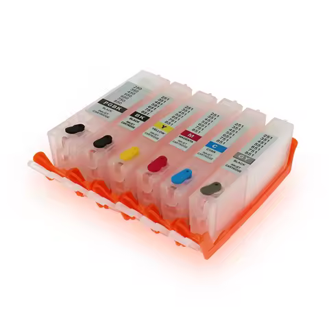 6Pcs PGI150 CLI151 Ink Cartridge for Canon MG5610 MG6310 MG6610 MG7110 MG7510 IP8710 Printer