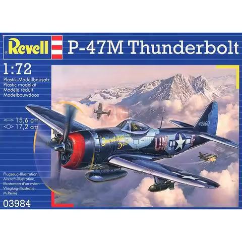 Revell Aircraft Scale Model Kit 03984 P-47M Thunderbolt 1/72