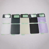 Back Glass Battery Housing Cover For Samsung Galaxy Z Flip 3 Flip3 5G SM-F711B F711N F711U Rear Door