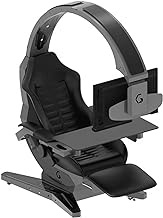 Ergonomic Gaming Chair Cheap Supplier Gaming Racing Gaming Workstation for Worker Home Office Living Room Bedroom Hotel Apartment Office Black (Color : Black)