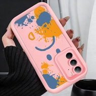 Casing hp for Realme C75 4G C75 5G C71 4G 14X 5G C73 5G Case Sad expression with paint style Silicon
