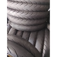 Tayar saiz 80/90 17 tubeless.
