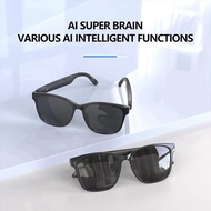 -C8 AI Smart Glasses Intelligent Real Time Language Translator Wireless Headphone AI Chat Smart Sung