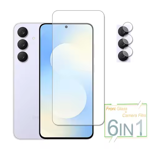 For Samsung Galaxy S25 FE Glass Samsung S25 FE Screen Protector Tempered Glass Protective Camera Len