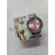 MK BIG HEART SET WATCH- MICHAEL KORS WATCH