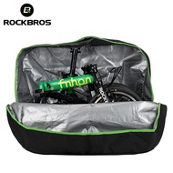 ROCKBROS Bag Folding Bicycle Carrying Bag Bicycle Carrying Travel Case For Car Black Large Capacity Cycling Bag
