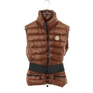 【二手，B級】Moncler MONCLER羽絨背心 45533ブラウン其他 GAELLE 羽絨背心 女款 二手 B級