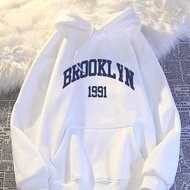 Unisex Harajuku Korean Street Style Hoodie Big SizeBrooklyn ML XL 2XL 3XL 4XL 5XL Oversized Streetwe