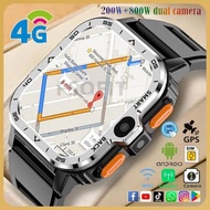 2.03 inch 4G Network Smart Watch GPS Wifi SIM NFC Dual Camer