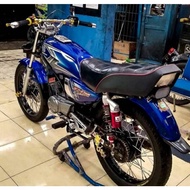 STRIPING ORI YAMAHA RX KING 2004 biru LIS STICKER DECAL RX KING STANDAR RX KING 2004 biru