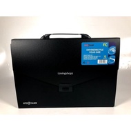 Expanding File With Handle Folio Inter X - MerahTas Expanding File Tas Dokumen / File Expanding Fil