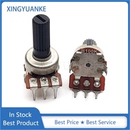 5Pcs/lot 121 Type B100K Single Vertical 3Pins B104 Audio Volume Adjustment Potentiometer 100K Ohm Fl