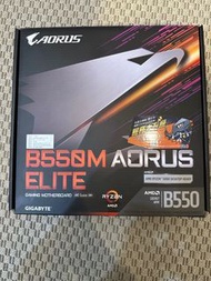 技嘉B550M AORUS ELITE【獨家菁英版】請見商品說明