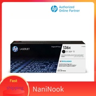 NaniNook  HP 136X Black Original LaserJet Toner Cartridge (W1360X)