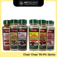 Chap! Chap! 99.9% Spices 400g Black White Pepper Five Spices Onion Ginger Cinnamon Powder