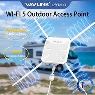 [WiFi5 Dual-band Gigabit] Wavlink AC1200 Router | 4 Antennas Through Walls | Smart APP Management WN