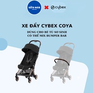 Cybex Coya folding travel stroller with Bumper Bar - Free raincoat and cup holder