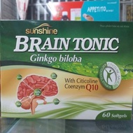 Brain supplement ginkgo biloba BRAIN TONIC