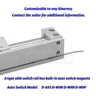 AFR Brand CY3R15 CY1R20 Magnetically Coupled Rodless Cylinder Direct Mount Type Bore 15 20mm stroke 