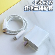 For Xiaomi 14 17 Clear Charger Protector 120W MDY-14-EE  Xiaomi 33W45W/67w 90W/100W charger cable co