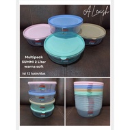 Al multipack summi 2L color jar contains 6