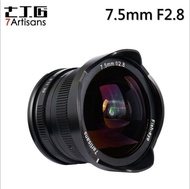 🔥全新 7.5mm F2.8 7Artisans APS-C 廣角魚眼固定鏡頭  M43 Mount (Tag: 七工匠  7.5 mm F 2.8 M4/3 MFT mount M43-mount M4/3-mount Micro Macro 4/3 Panasonic Olympus Camera lens 松下 奧林巴斯 樂聲 影樓 攝影 拍攝 攝錄 錄影 影片 視頻 photo picture taking production 7 Artisans 7 Artisan 7artisan)