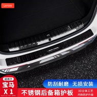 [BMW Modification] Suitable for 16-25 BMW X1/iX1 Trunk Rear Guard Tail Trunk Door Protection Strip D