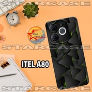 Softcase itel a80 /S10/Abstract Motif/case itel a80 /casing itel a80/silicone